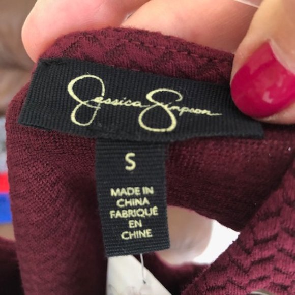 🌻 Jessica Simpson Juniors' Lace-Up Bodycon Dress - Picture 8 of 8